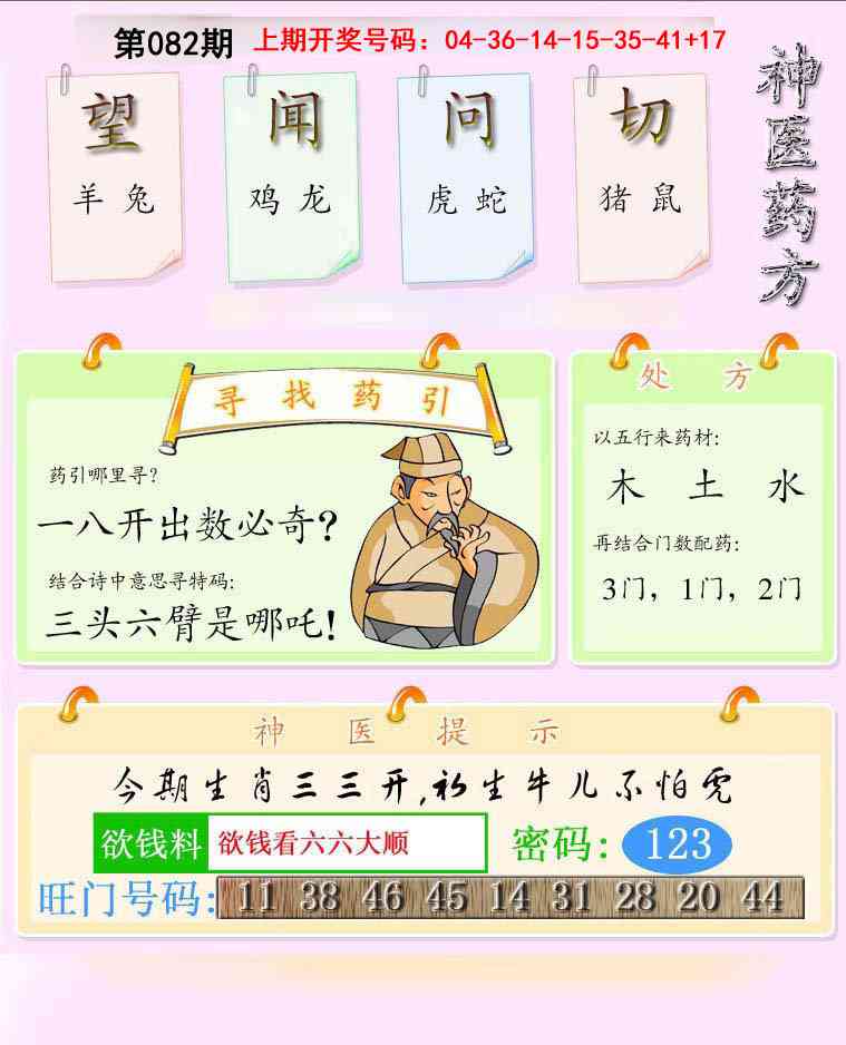 082期神医药方[图]